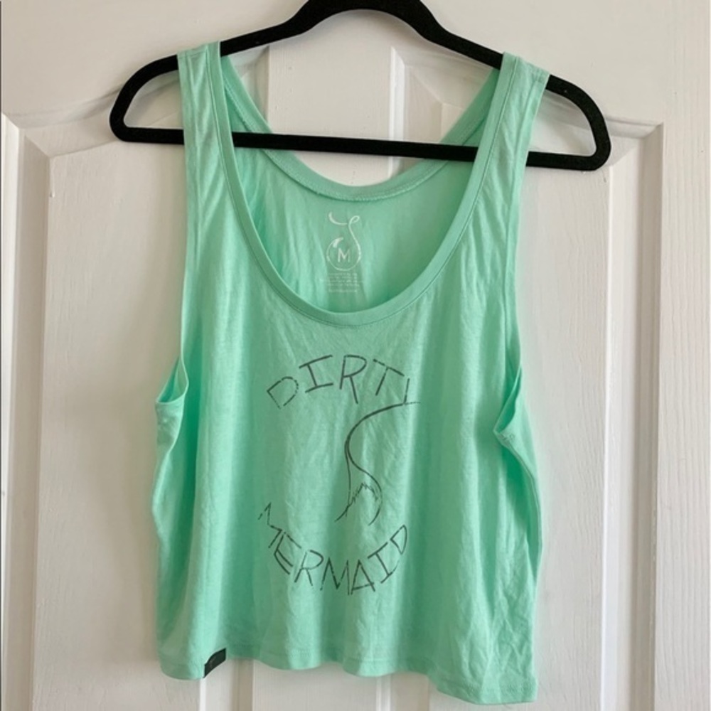 Reel Skipper cropped tank